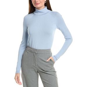 Lafayette 148 New York Womens Raglan Sleeve Turtleneck Sweater